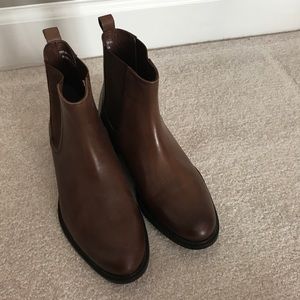 Johnston & Murphy ankle booties (never worn)